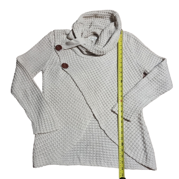 3/$40 Sale! Miracle Beige Turtleneck Sweater - Picture 4 of 7